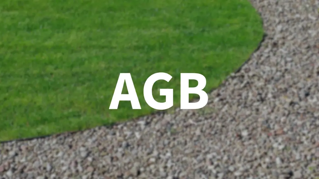 AGB-Seite: Rasen- und Kiesabgrenzung für die Segway Navimow X-Serie Mähroboter